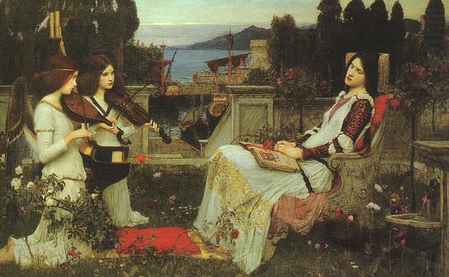 St.Cecilia, John William Waterhouse